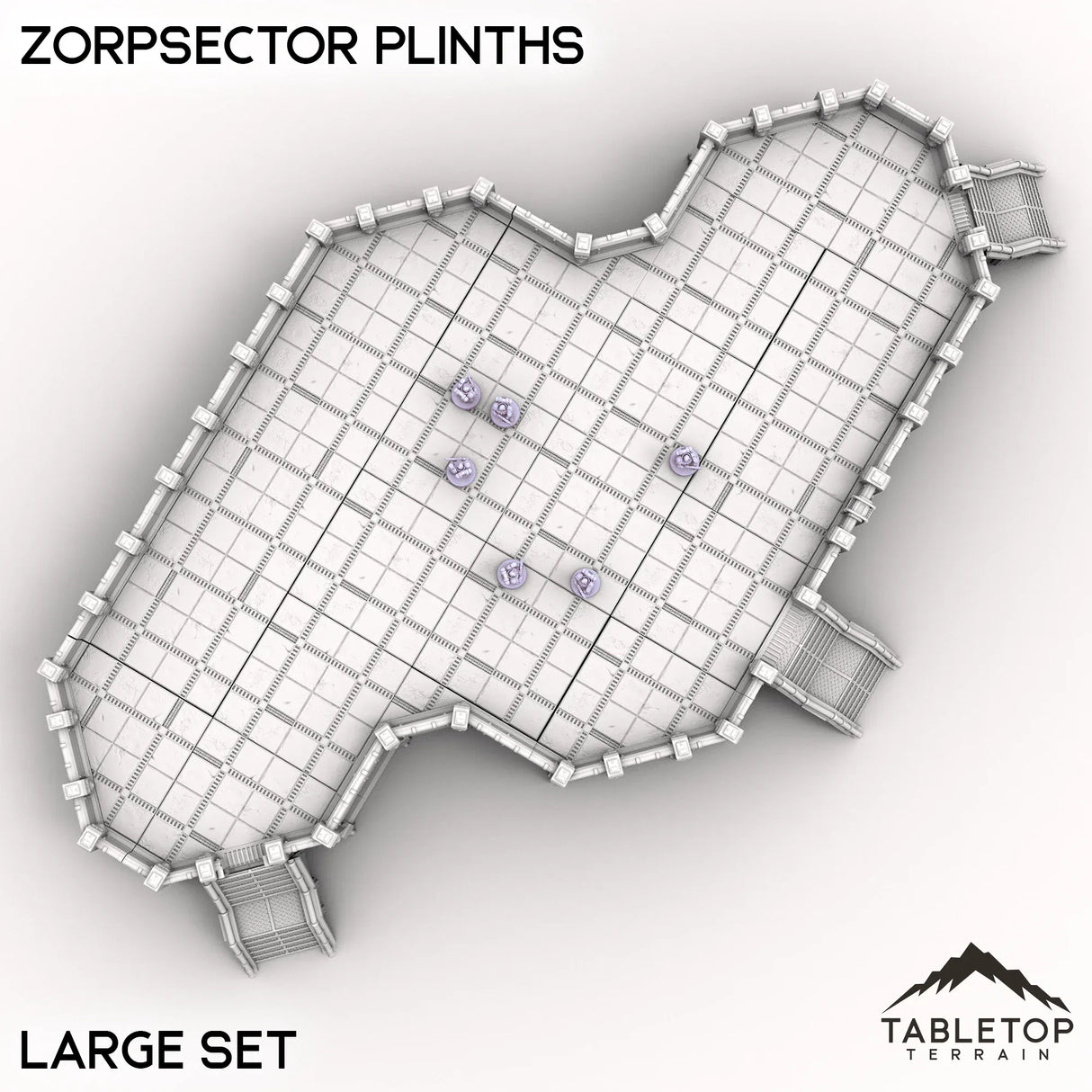 Tabletop Terrain Building Zorpsector Plinths
