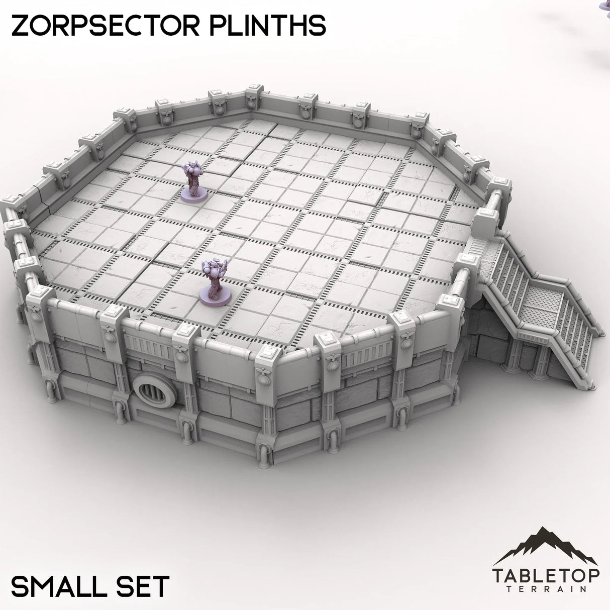 Tabletop Terrain Building Zorpsector Plinths