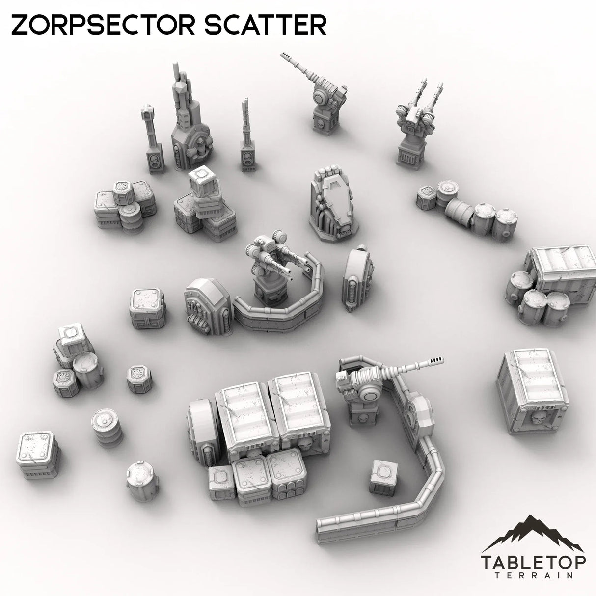 Tabletop Terrain Building Zorpsector Scatter