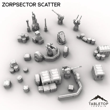 Tabletop Terrain Building Zorpsector Scatter