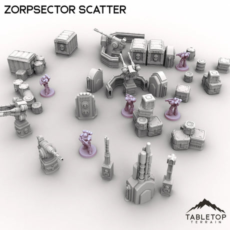 Tabletop Terrain Building Zorpsector Scatter