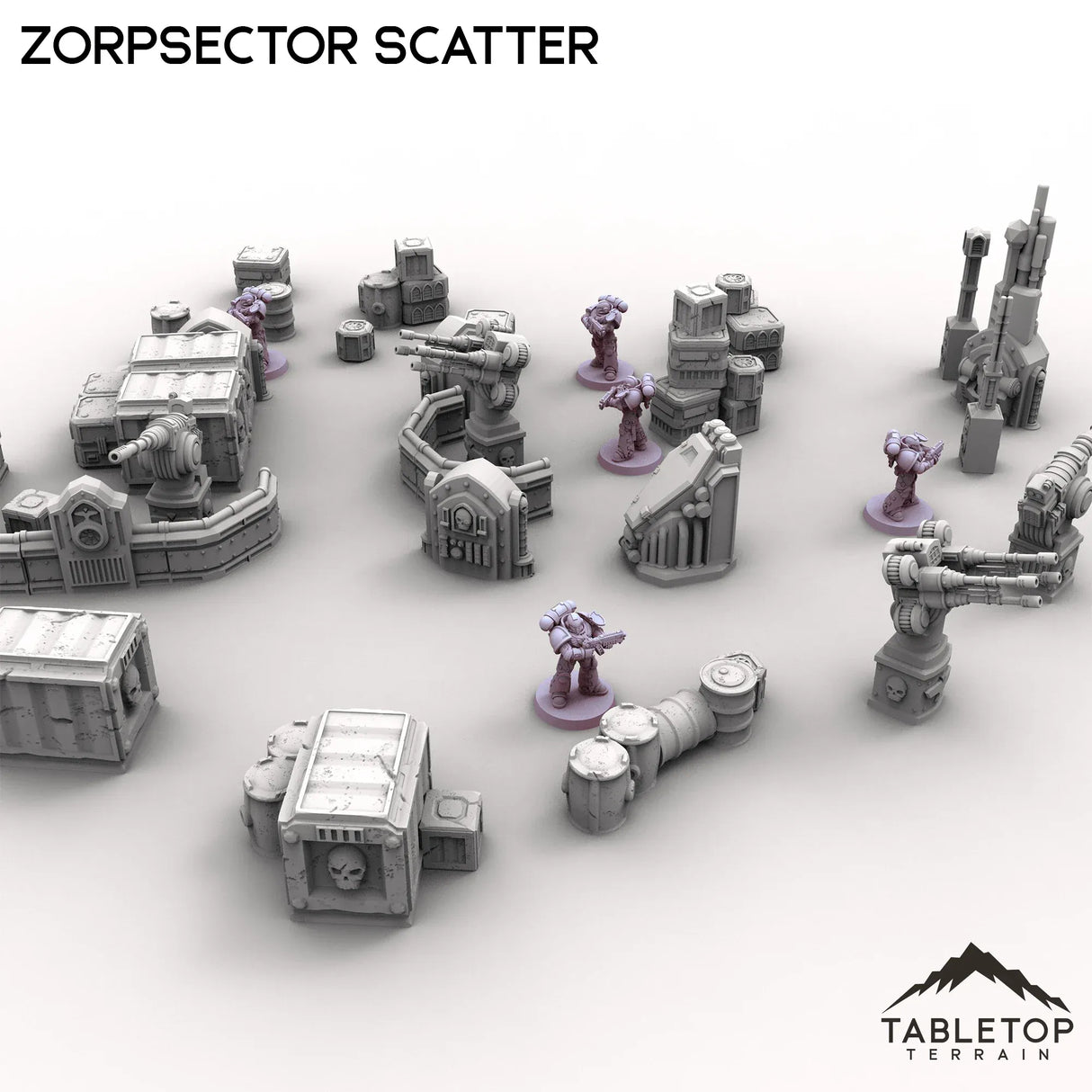 Tabletop Terrain Building Zorpsector Scatter