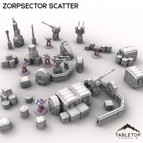 Tabletop Terrain Building Zorpsector Scatter