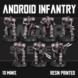Tabletop Terrain Chaos Android Infantry