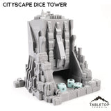 Tabletop Terrain Dice Tower 6mm Sci-Fi Cityscape Dice Tower Terrain