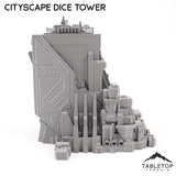 Tabletop Terrain Dice Tower 6mm Sci-Fi Cityscape Dice Tower Terrain