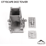 Tabletop Terrain Dice Tower 6mm Sci-Fi Cityscape Dice Tower Terrain