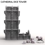 Tabletop Terrain Dice Tower Cathedral Dice Tower