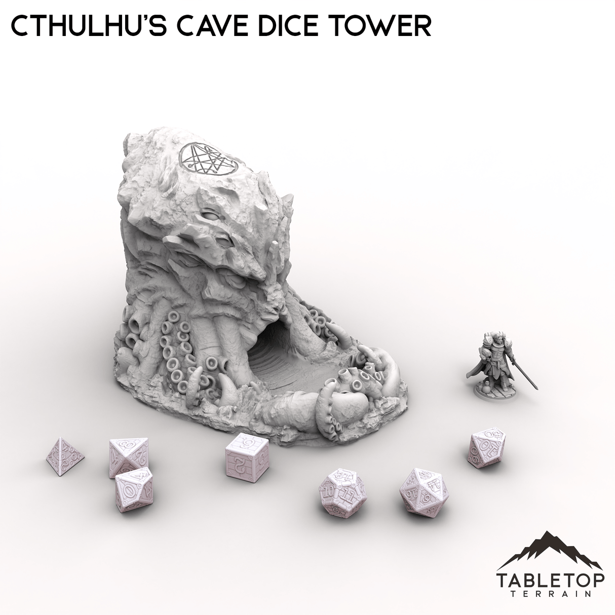 Tabletop Terrain Dice Tower Cthulhu's Cave Dice Tower