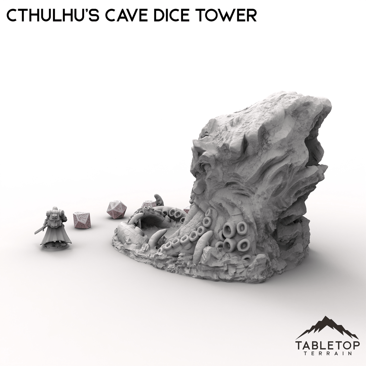 Tabletop Terrain Dice Tower Cthulhu's Cave Dice Tower