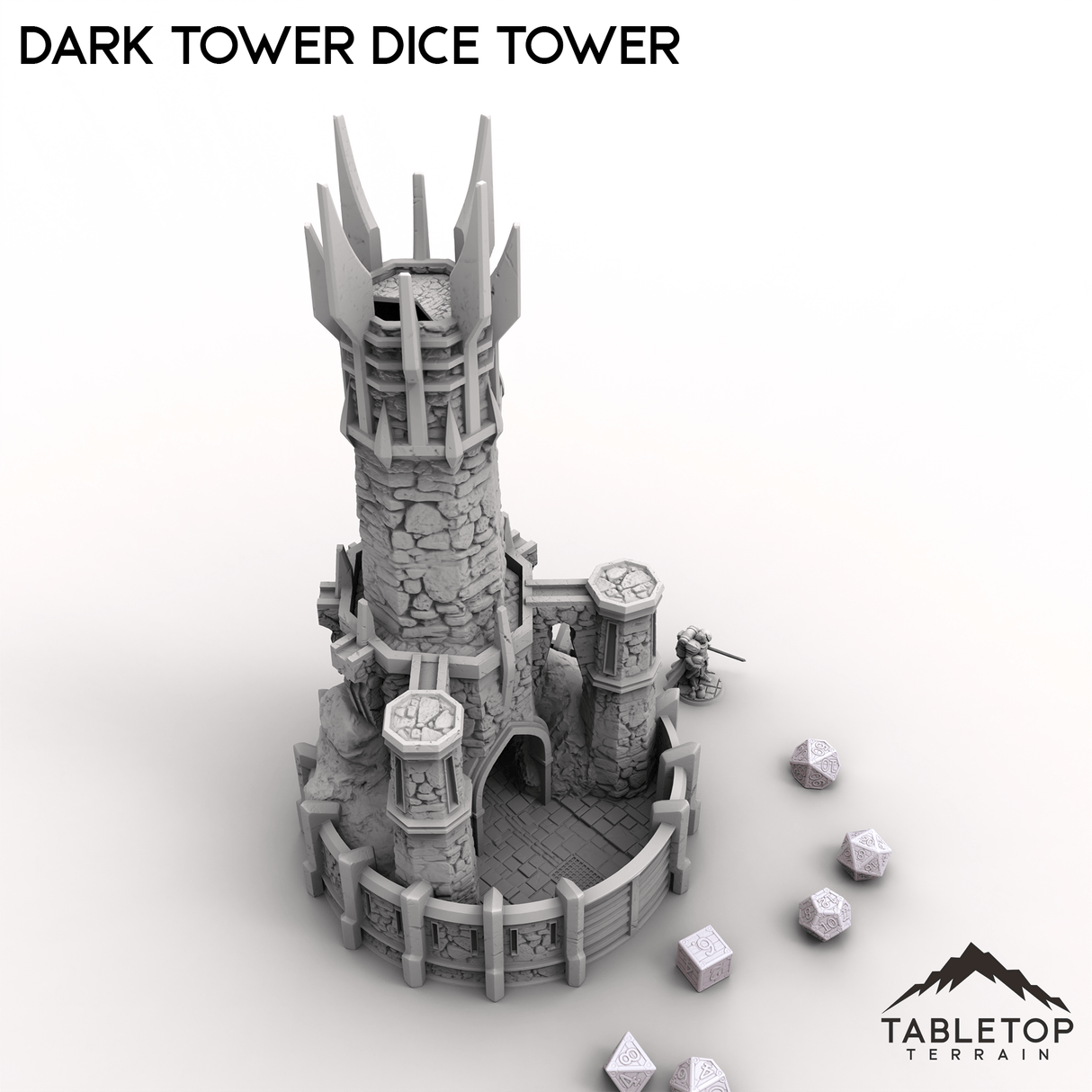 Tabletop Terrain Dice Tower Dark Tower Dice Tower