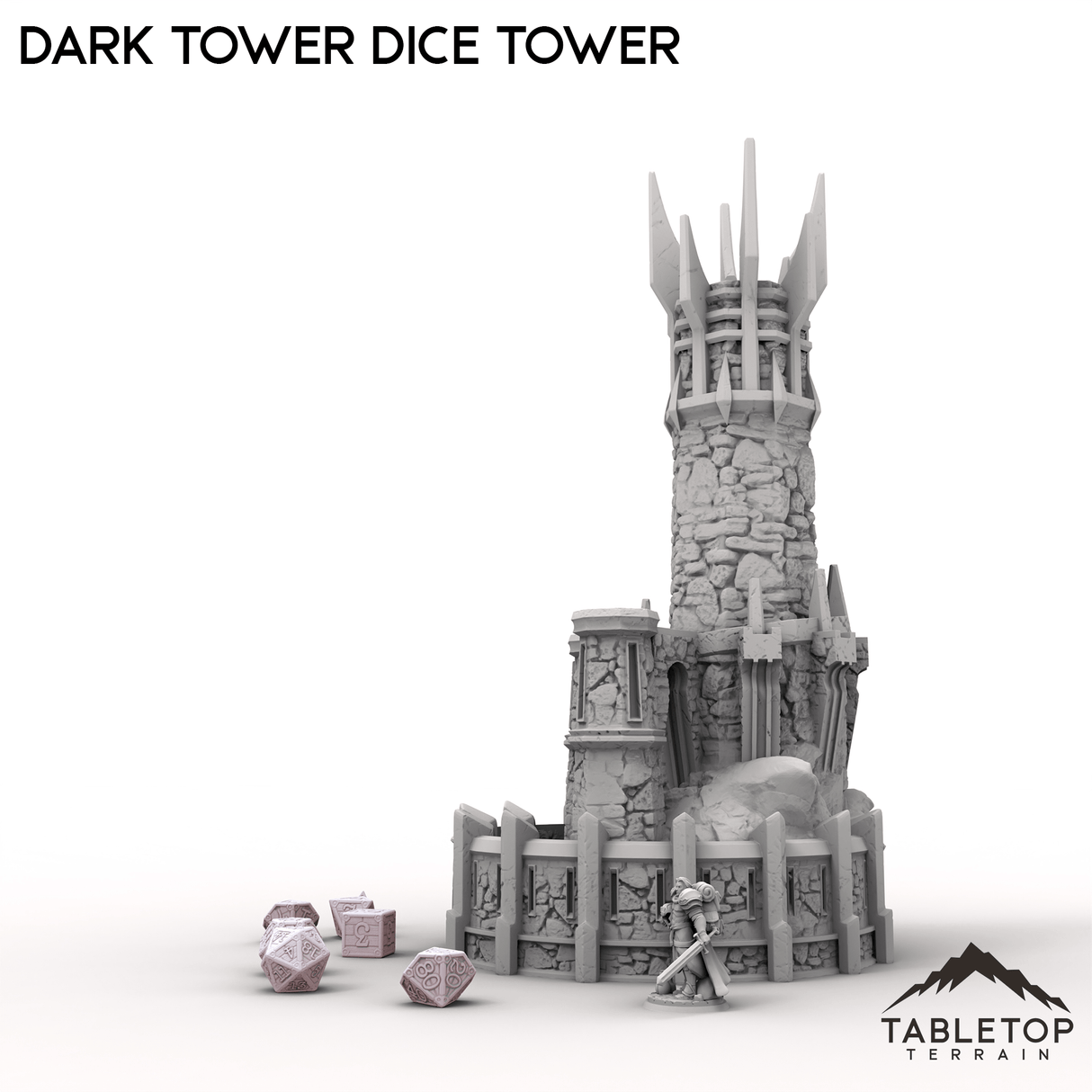 Tabletop Terrain Dice Tower Dark Tower Dice Tower