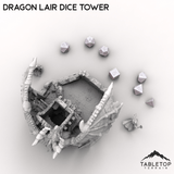 Tabletop Terrain Dice Tower Dragon Lair Dice Tower