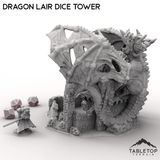 Tabletop Terrain Dice Tower Dragon Lair Dice Tower