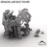 Tabletop Terrain Dice Tower Dragon Lair Dice Tower