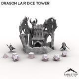 Tabletop Terrain Dice Tower Dragon Lair Dice Tower