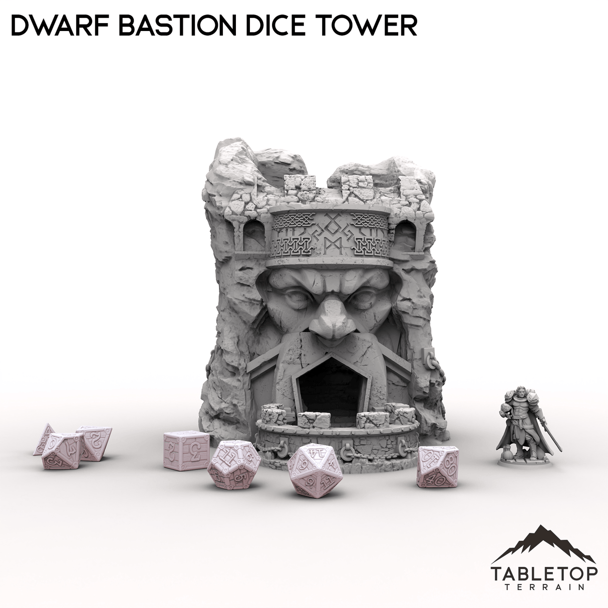 Tabletop Terrain Dice Tower Dwarf Bastion Dice Tower