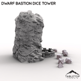 Tabletop Terrain Dice Tower Dwarf Bastion Dice Tower