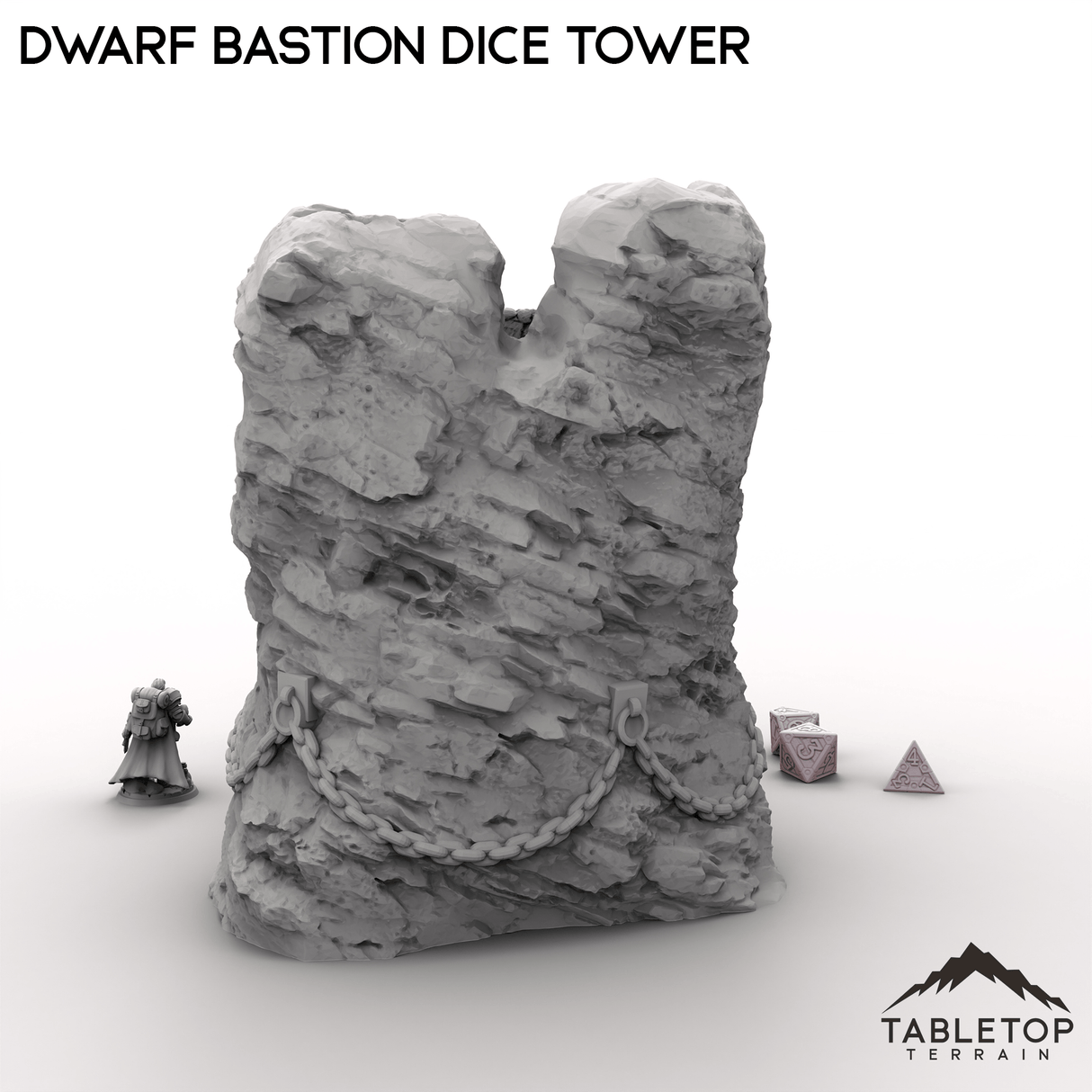 Tabletop Terrain Dice Tower Dwarf Bastion Dice Tower