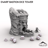 Tabletop Terrain Dice Tower Dwarf Bastion Dice Tower