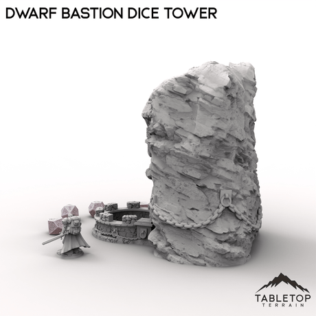 Tabletop Terrain Dice Tower Dwarf Bastion Dice Tower