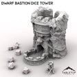 Tabletop Terrain Dice Tower Dwarf Bastion Dice Tower
