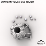 Tabletop Terrain Dice Tower Guardian Tower Dice Tower