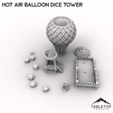 Tabletop Terrain Dice Tower Hot Air Balloon Dice Tower