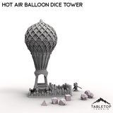 Tabletop Terrain Dice Tower Hot Air Balloon Dice Tower