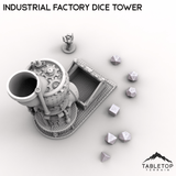 Tabletop Terrain Dice Tower Industrial Factory Dice Tower