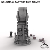 Tabletop Terrain Dice Tower Industrial Factory Dice Tower