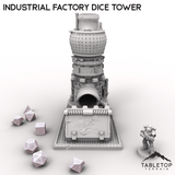 Tabletop Terrain Dice Tower Industrial Factory Dice Tower