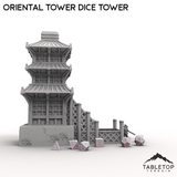 Tabletop Terrain Dice Tower Oriental Tower Dice Tower