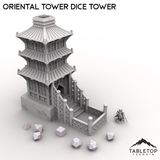 Tabletop Terrain Dice Tower Oriental Tower Dice Tower