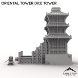 Tabletop Terrain Dice Tower Oriental Tower Dice Tower