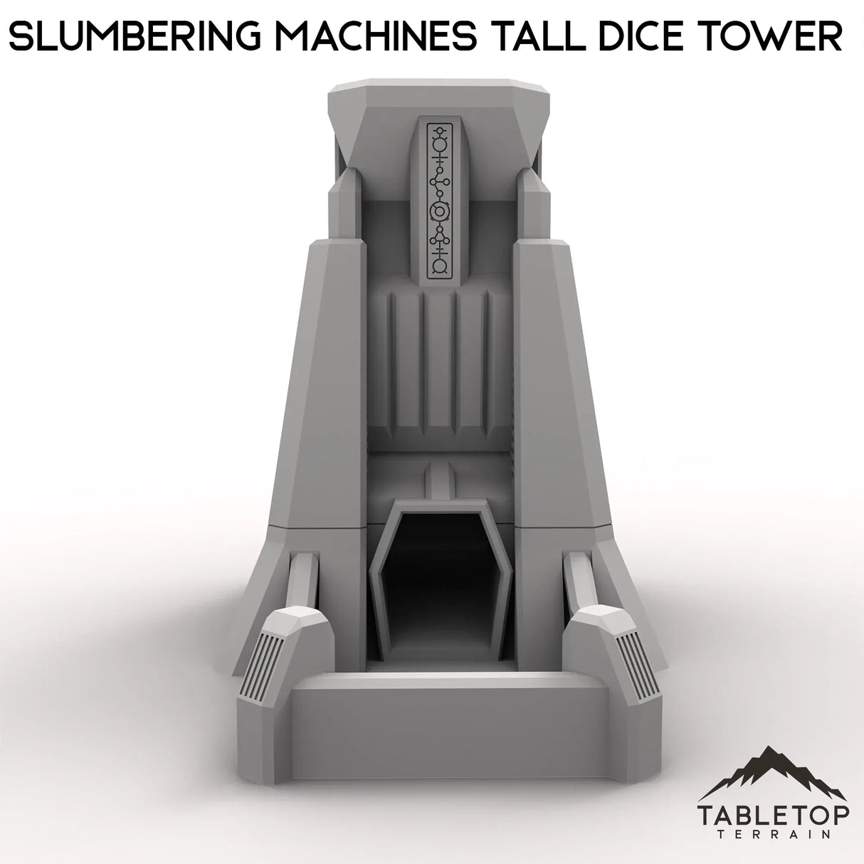 Tabletop Terrain Dice Tower Slumbering Machines Tall Dice Tower