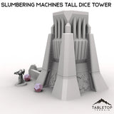 Tabletop Terrain Dice Tower Slumbering Machines Tall Dice Tower