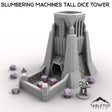 Tabletop Terrain Dice Tower Slumbering Machines Tall Dice Tower