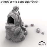 Tabletop Terrain Dice Tower Statue of the Gods Dice Tower