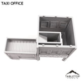 Tabletop Terrain Dice Tower Taxi Office - Dice Tower - Marvel Crisis Protocol Building