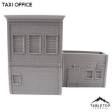 Tabletop Terrain Dice Tower Taxi Office - Dice Tower - Marvel Crisis Protocol Building