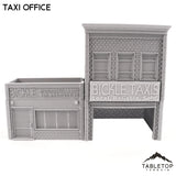 Tabletop Terrain Dice Tower Taxi Office - Dice Tower - Marvel Crisis Protocol Building