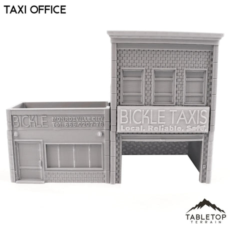 Tabletop Terrain Dice Tower Taxi Office - Dice Tower - Marvel Crisis Protocol Building
