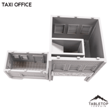 Tabletop Terrain Dice Tower Taxi Office - Dice Tower - Marvel Crisis Protocol Building