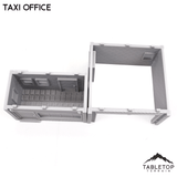 Tabletop Terrain Dice Tower Taxi Office - Dice Tower - Marvel Crisis Protocol Building