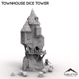 Tabletop Terrain Dice Tower Townhouse Dice Tower