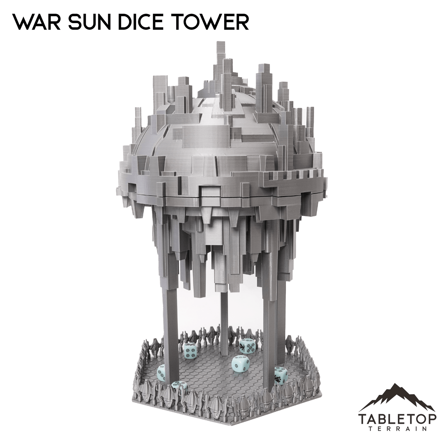 War Sun Dice Tower - Twilight Imperium 4 – Tabletop Terrain