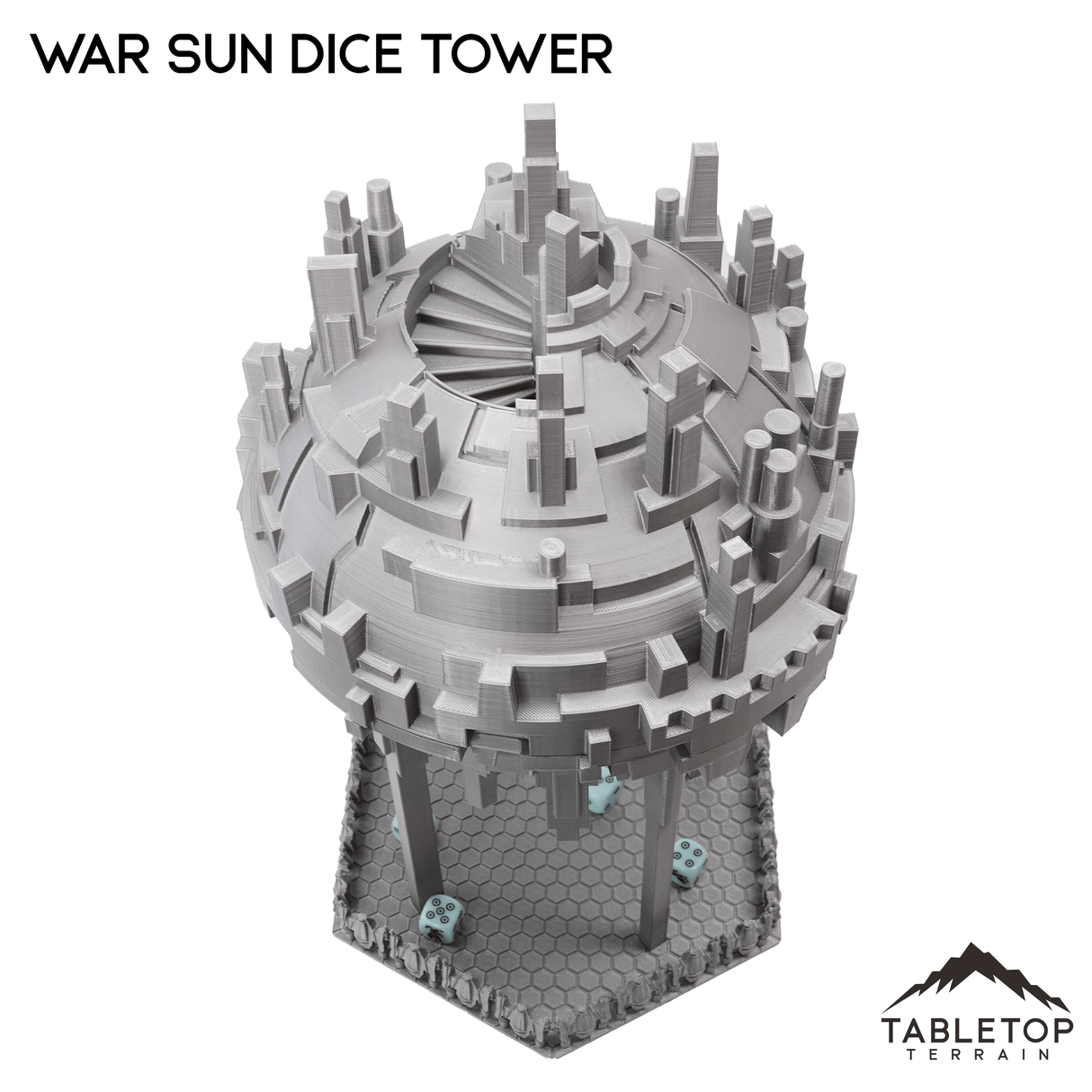 Tabletop Terrain Dice Tower War Sun Dice Tower - Twilight Imperium 4