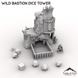 Tabletop Terrain Dice Tower Wild Bastion Dice Tower