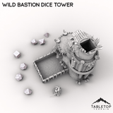 Tabletop Terrain Dice Tower Wild Bastion Dice Tower